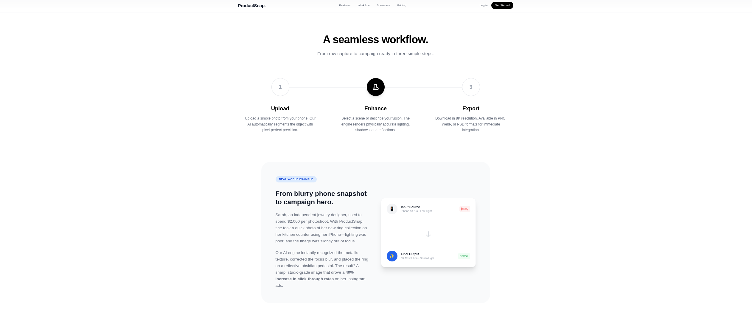 ProductSnap Interface 3
